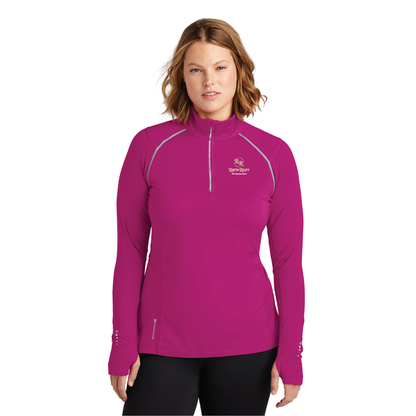 LOE335 OGIO® Ladies Nexus 1/4-Zip Pullover