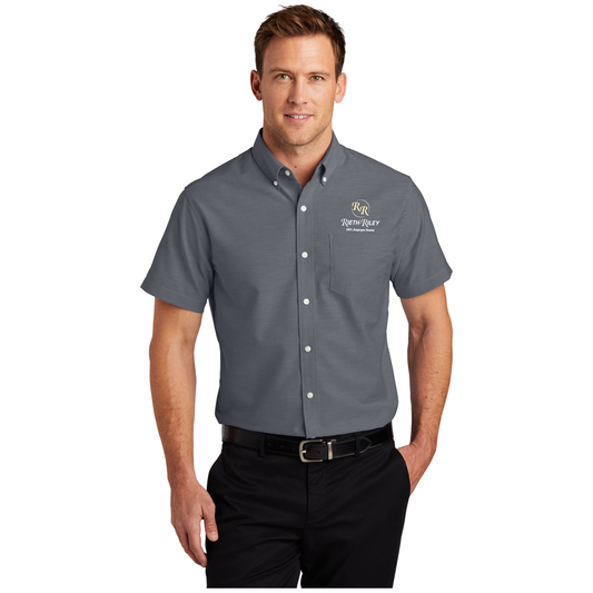 Port Authority® Short Sleeve SuperPro™ Oxford Shirt - S659