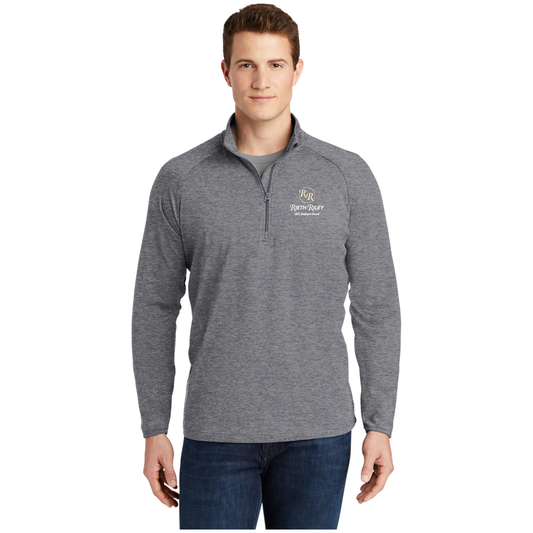 Sport-Tek® Tall Sport-Wick® Stretch 1/2-Zip Pullover - TST850