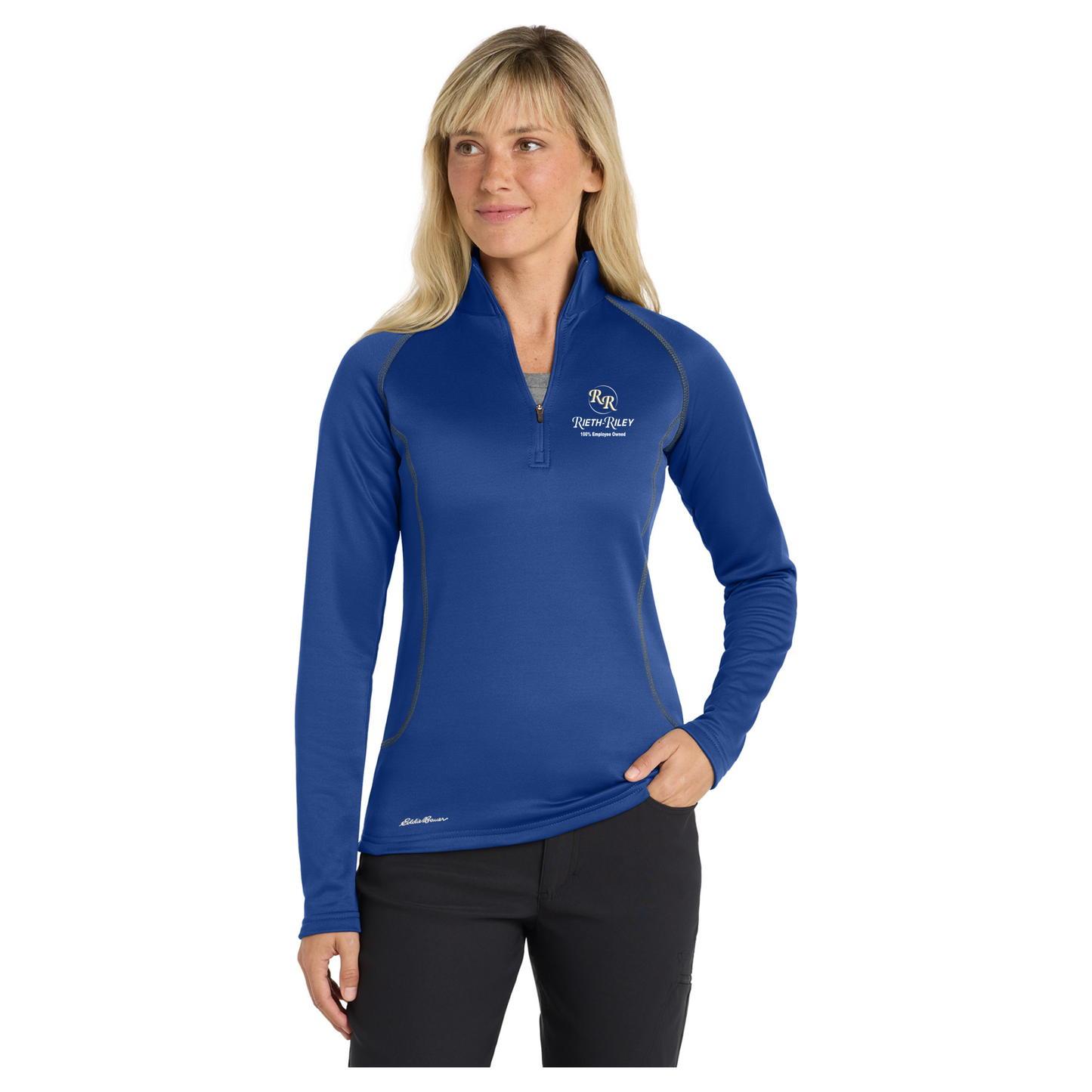 Eddie Bauer® Ladies Smooth Fleece 1/2-Zip - EB237