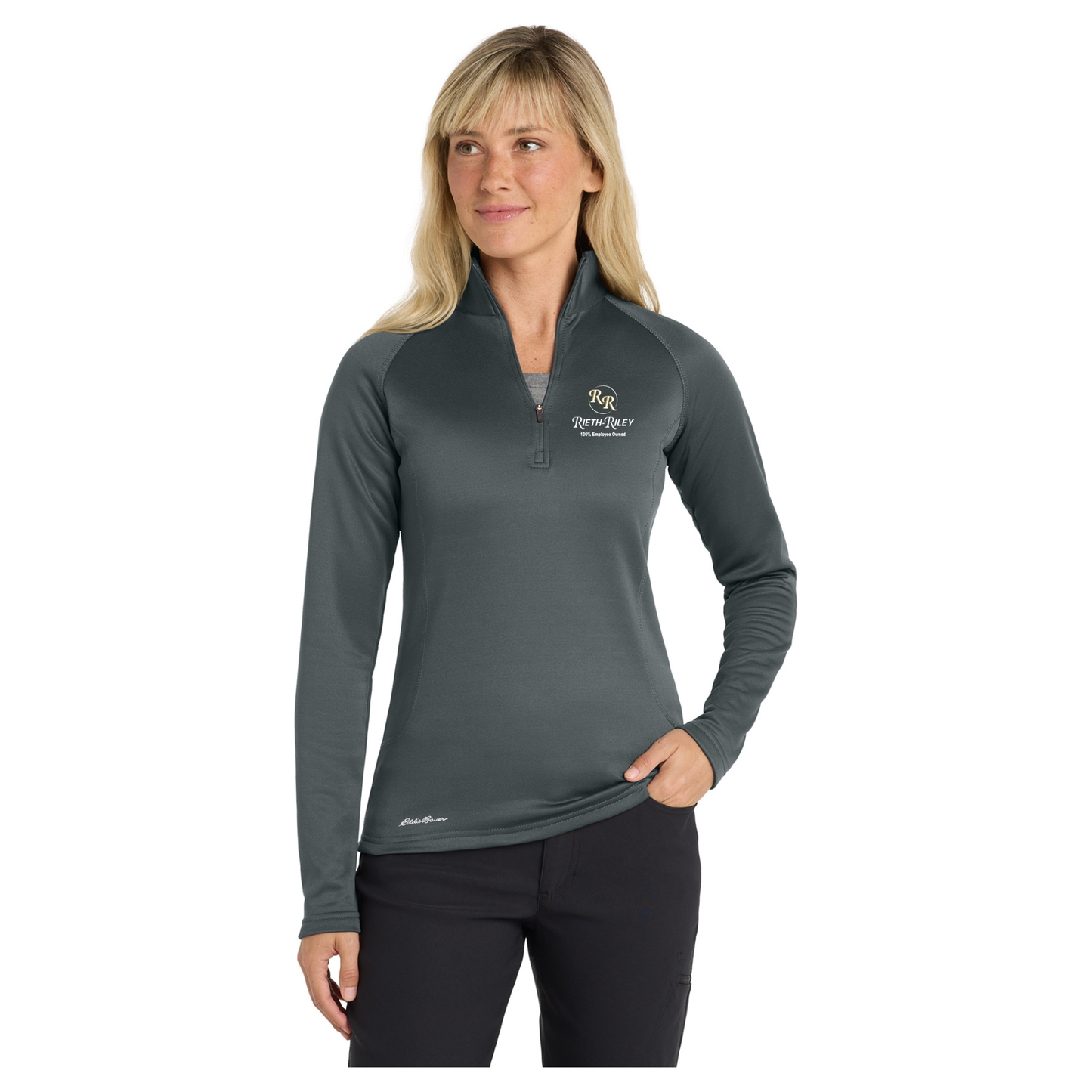 Eddie Bauer® Ladies Smooth Fleece 1/2-Zip - EB237