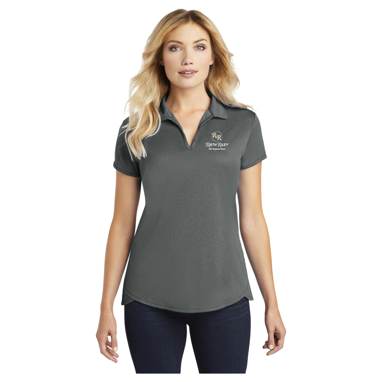 Port Authority® Ladies Trace Heather Polo - L576