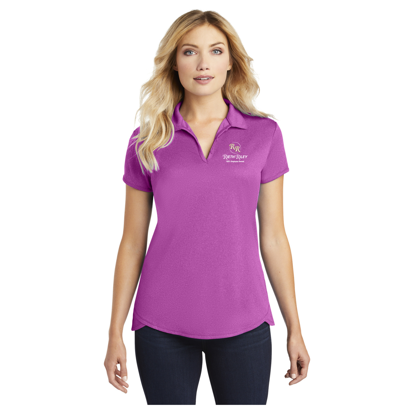 Port Authority® Ladies Trace Heather Polo - L576