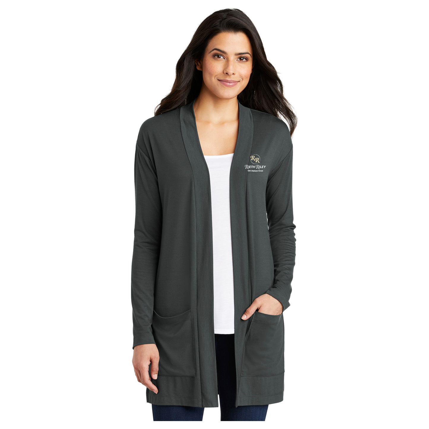 Port Authority ® Ladies Concept Long Pocket Cardigan - LK5434