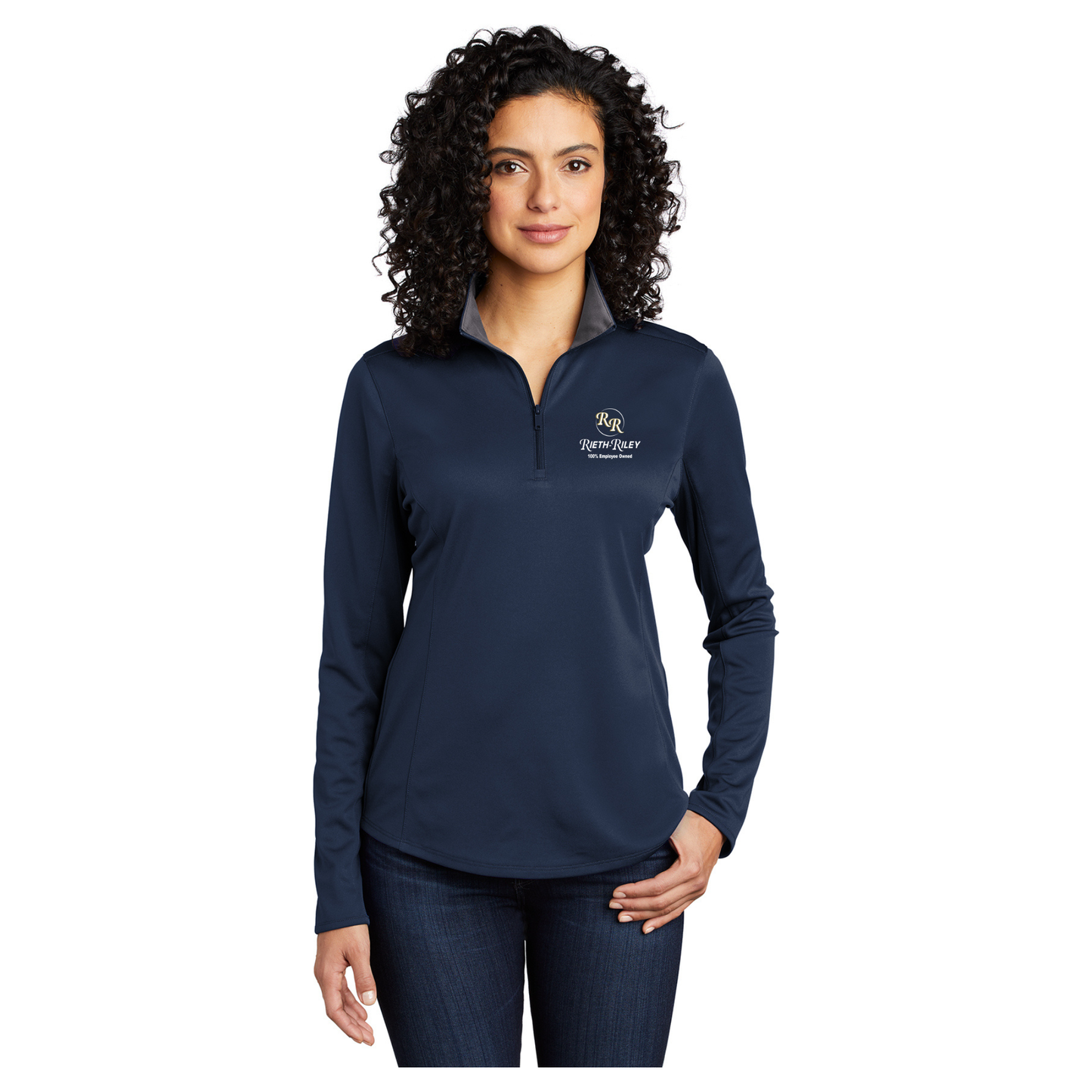 Port Authority ® Ladies Silk Touch ™ Performance 1/4-Zip - LK584