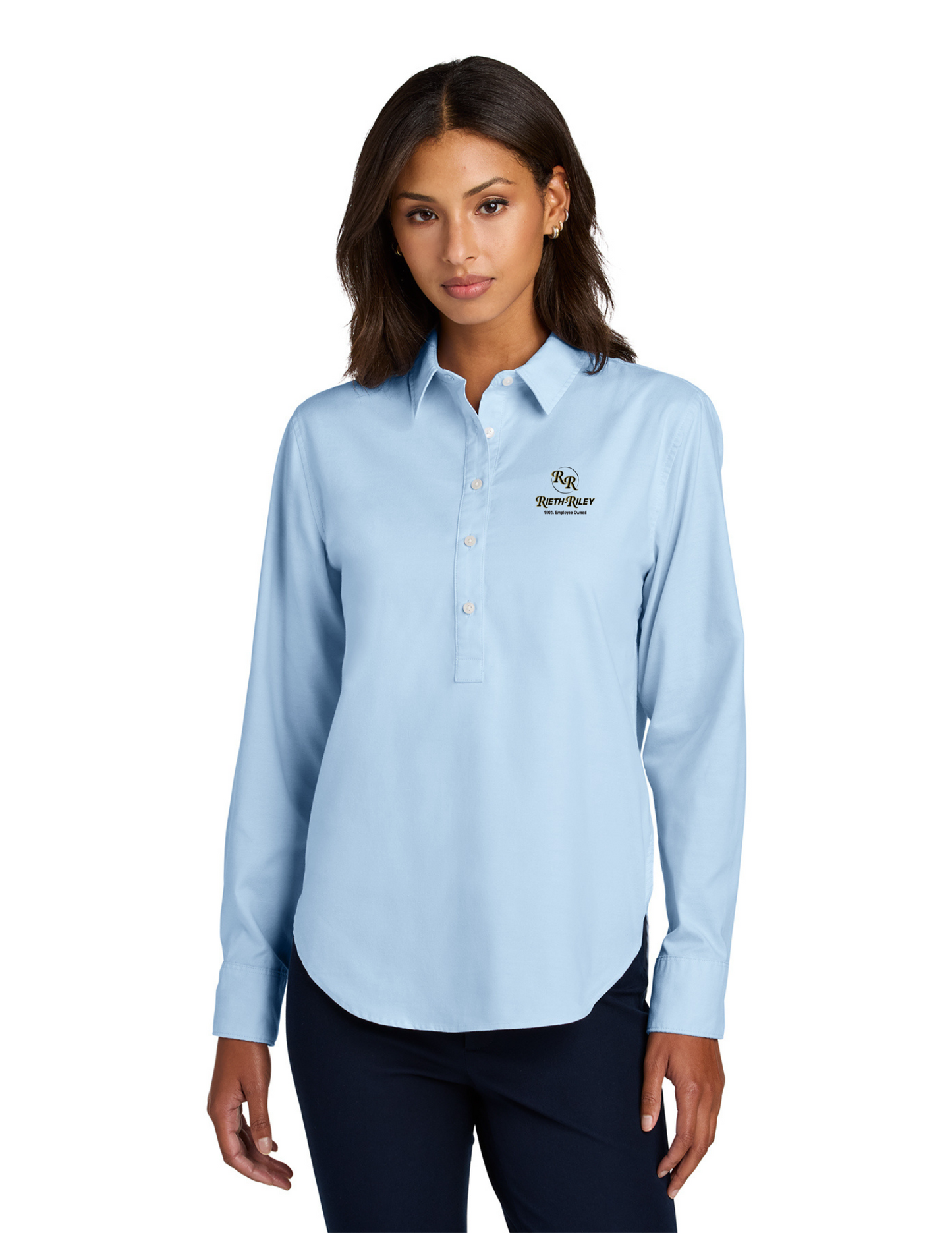 Mercer+Mettle® Women’s Long Sleeve Modern Oxford Shirt - MM2003