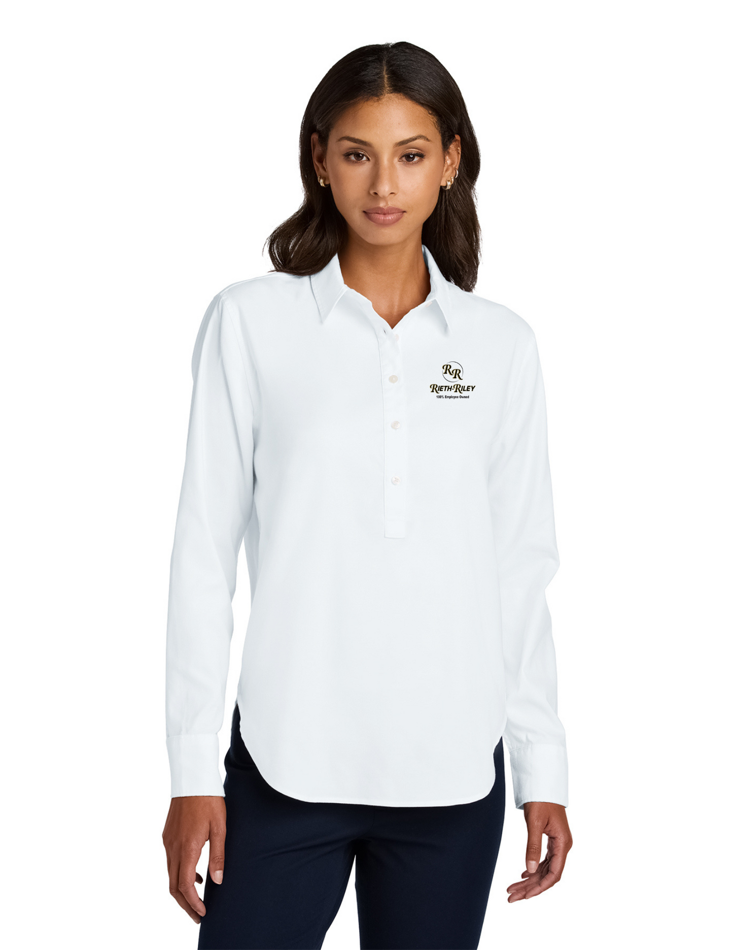 Mercer+Mettle® Women’s Long Sleeve Modern Oxford Shirt - MM2003