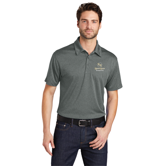 K576  Port Authority® Trace Heather Polo