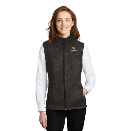 L236  Port Authority ® Ladies Sweater Fleece Vest