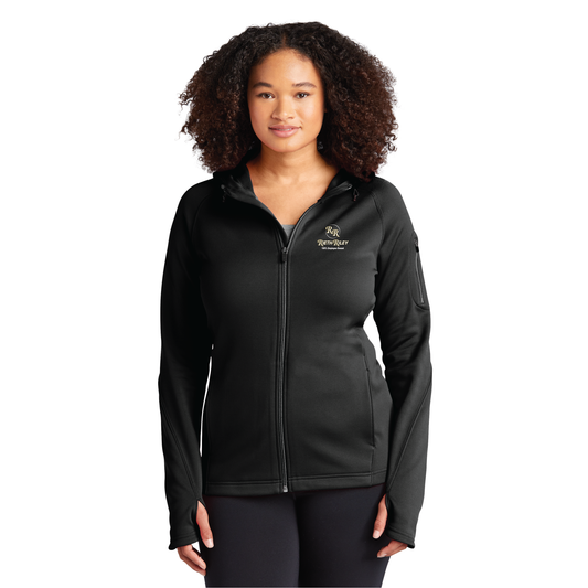L248  Sport-Tek® Ladies Tech Fleece Full-Zip Hooded Jacket