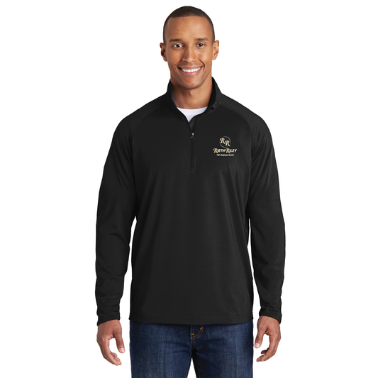 TST850  Sport-Tek® Tall Sport-Wick® Stretch 1/2-Zip Pullover